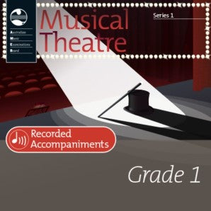 Musical Theatre Series 1 - Grade 1- Recorded Accompaniments