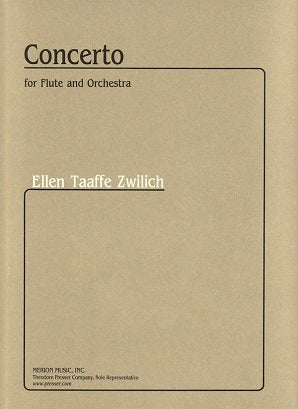 Zwilich , Ellen Taaffe  -  Concerto for Flute and Orchestra