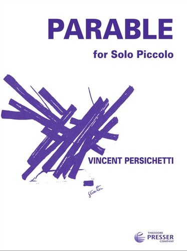 Persichetti, V - Parable for Solo Piccolo (Parable XII)
