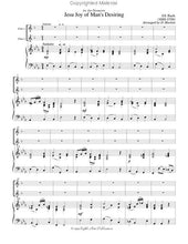 Bach/Marrlat - Jesu Joy of Man's Desiring for two flutes and piano