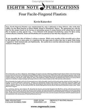 Kaisershot, K - Four Facile-Fingered Flautists