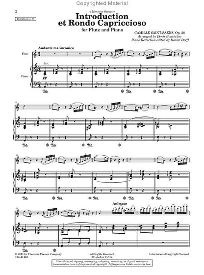 Saint-Saens, Camille - Introduction et Rondo Caprccioso Op. 28 Arr Denis Bouriakov