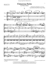 Cimarosa - Cimarosa Suite for 3 Flutes