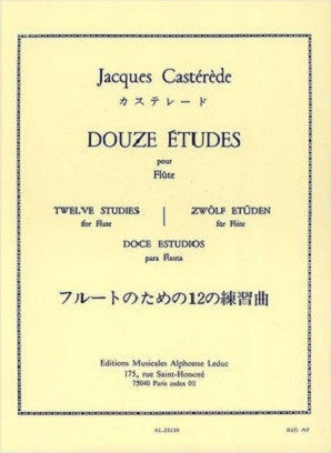 Castérède , J - Douze Etudes