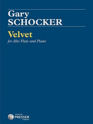 Schocker, G - Velvet for alto flute and piano