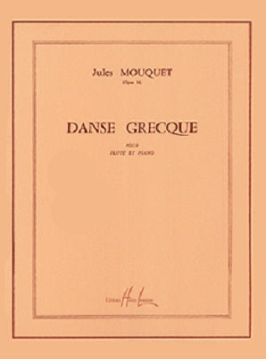 Mouquet Jules -  Danse grecque Op.14 for flute and piano