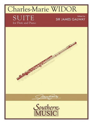 Widor Suite Op. 34 for Flute and Piano (Southern Ed Galway)