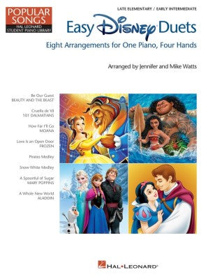 Easy Disney Duets - Popular Songs Series