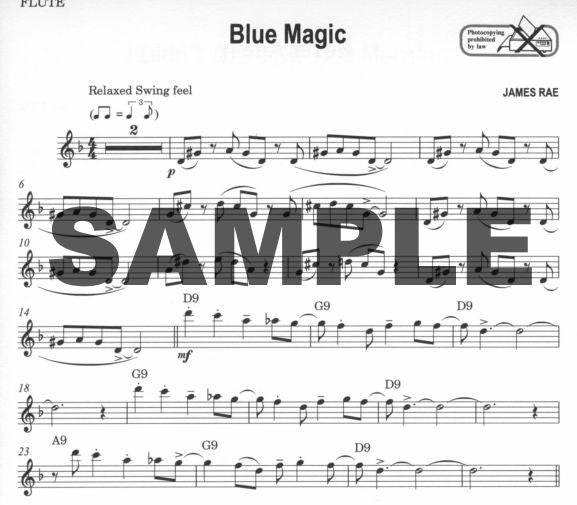 Rae, James - Blue Flute  For Flute and Piano