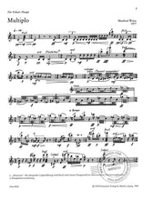 Zeitgenössische Musik für Flöte solo (Contemporary Music for solo flute,)
