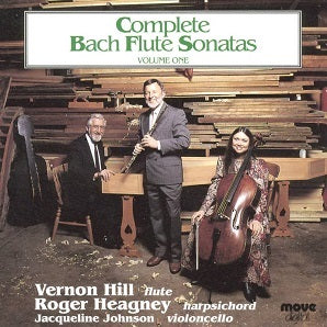 Bach - Complete Sonatas Vol1 - Roger Heagney, Vernon Hill and Jacqueline Johnson