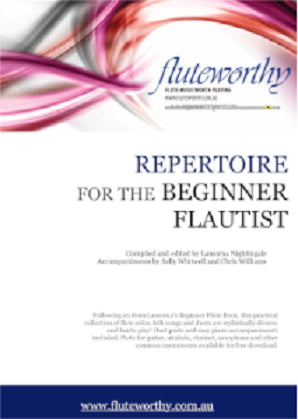 Fluteworthy - Repertoire for the beginner flautist (Book 1)