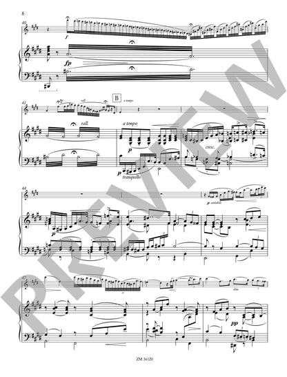 Andersen - Concertstück, Op. 3, for flute and piano