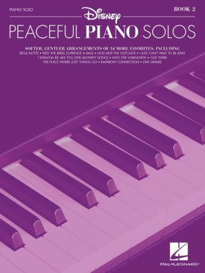 Disney Peaceful Piano Solos Book 2