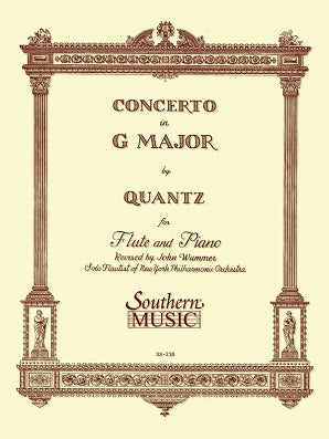 Quantz: Concerto in G major QV5/174 (Southern Music)