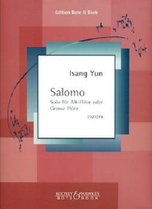 Yun, Isang - Salomo - Solo for Alto Flute (1977/78)