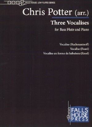 Potter, C - Three Vocalises for Bass flute