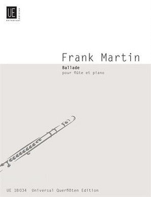 Martin Frank - Ballade for Flute and Piano (Universal Edition)