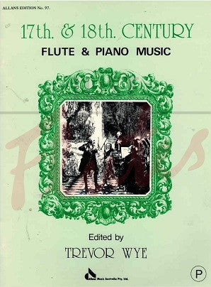17th and 18th Century Flute & Piano Music