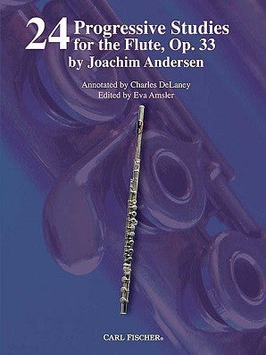Andersen - 24 Progressive Studies for the Flute, Op. 33 (Carl Fischer)