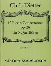 Dieter , Christian Ludwig  12 Pièces Concertantes op. 26 vol 2