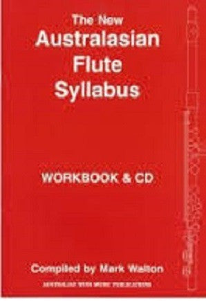 The New Australasian Flute Syllabus Workbook & CD Levels 1 - 4