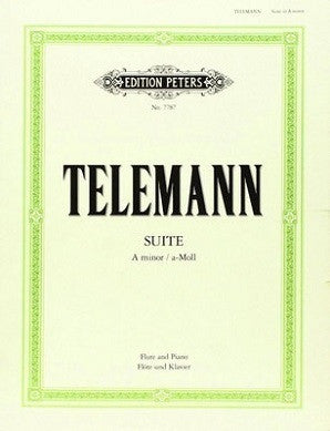 Telemann - Suite In A Minor TWV 55:a2 (Peters)