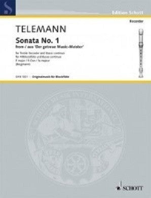 Telemann - Sonata in F Major TWV 41:F2 (Schott)