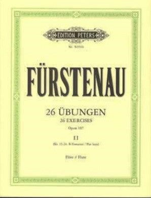 Furstenau  - Ubungen fur die flote Op. 107 Bk 2 (Peters)