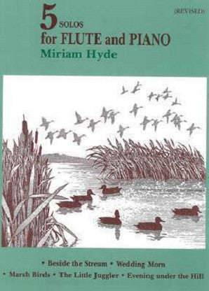 Hyde, Miriam - Five Solos for Flute & Piano EMI