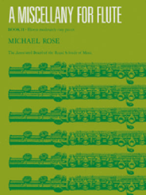 A Miscellany for Flute, Book 2 (11 moderately easy pieces for flute and piano)