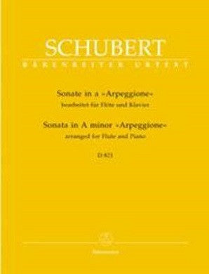 Schubert - Sonata in A minor D 821 "Arpeggione" (Barenreiter)