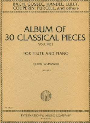 30 Classical Pieces for flute Vol 1