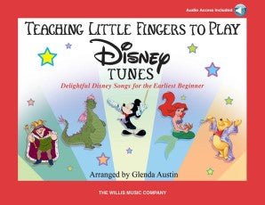 Teaching Little Fingers to Play Disney Tunes Book/CD