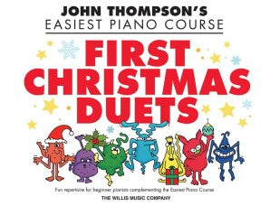 Easiest Piano Course - First Christmas Duets- 1 Piano, 4 Hands/Elementary Level