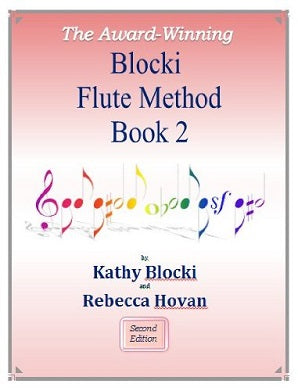 NEW! Blocki Flute Method Student Book 2 Third Edition
