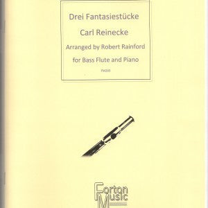 Reinecke - Drei Fantasiestucke for bass flute