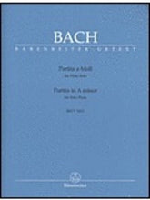 Bach, JS - Partita in A minor BWV 1013 for Solo Flute (Barenreiter)