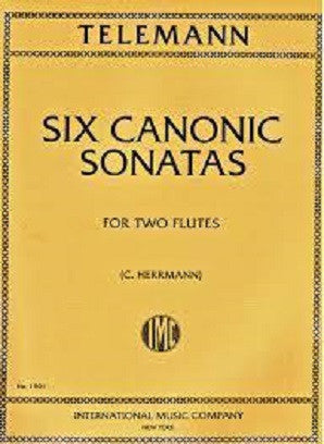 Telemann - Canonic Studies for 2 Flutes