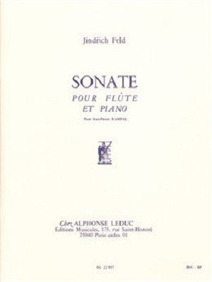 Feld: Sonata for Flute and Piano (leduc)
