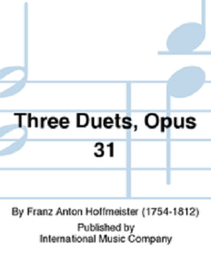 Hoffmeister- Three Duets OP31 (IMC)