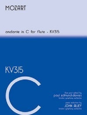 Mozart - Andante in C for Flute KV315