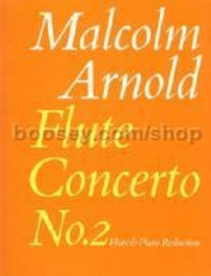 Arnold, Malcolm - Flute Concerto No. 2 for Flute and Piano (Faber)