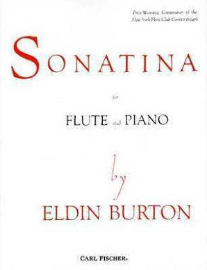 Burton, E - Sonatina for Flute and Piano (Carl Fischer)