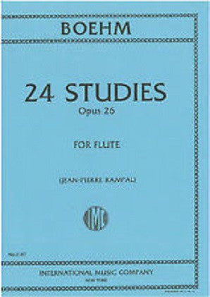 Boehm - 24 Studies Opus 26 - Flute (IMC)