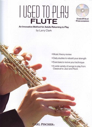 Clark - I Used to Play Flute - Carl Fischer - BK+CD