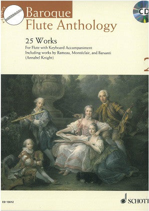 Baroque Flute Anthology 2 bk/cd - Edit: Annable Knight - Schott Edition