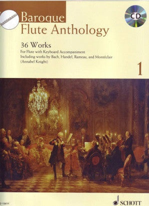 Baroque Flute Anthology 1 bk/cd - Edit: Annable Knight