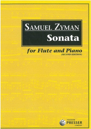 Zyman Samuel - Sonata - Flute & Piano (Presser)