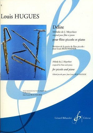 Hugues, Luigi - Délire Piccolo and piano